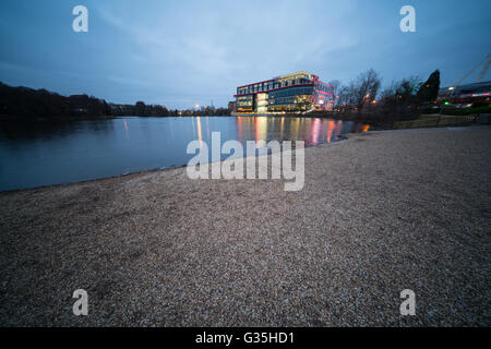 Resorts World leisure and shopping mall complex, Pendigo Lake, National Exhibition Centre, UK Stock Photo