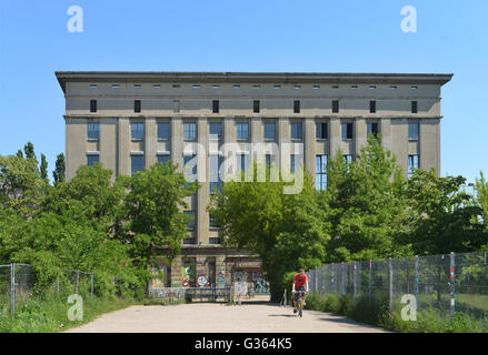 Club, Berghain, Am Wriezener Bahnhof, Friedrichhain, Berlin, Deutschland Stock Photo