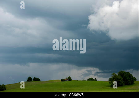 Before the tempest - Upper Bavaria, Germany Stock Photo