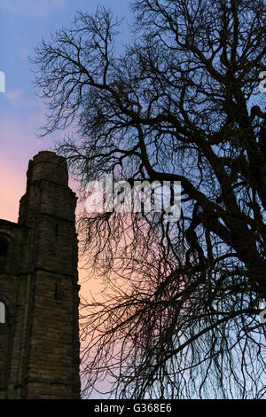 Kelso Abbey Scottish Borders UK Stock Photo