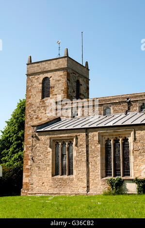 St. Simon and St. Jude Church, Castlethorpe, Buckinghamshire, England, UK Stock Photo
