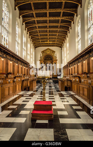 Interior of Trinity College chapel in Oxford Stock Photo - Alamy