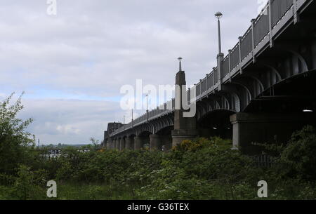 Kincardine Bridge Fife Scotland  May 2016 Stock Photo