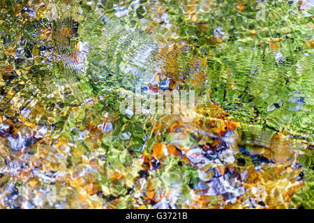 Bright colored stones from bottom of sea Stock Photo