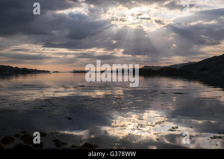 Evening light on the Scottish West Coast, near Arisaig Evening light on the Scottish West Coast, near Arisaig