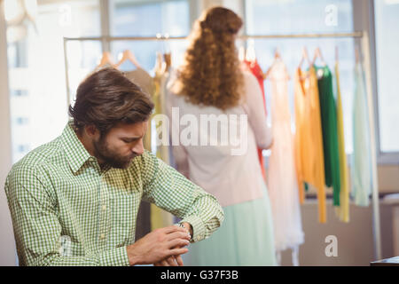 Couple doing shopping together Stock Photo