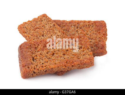 Rye crackers stick isolated on white background Stock Photo