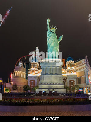 AUG 5, Las Vegas: The famous New York New York Hotel & Casino on AUG 5, 2015 at Las Vegas, Nevada