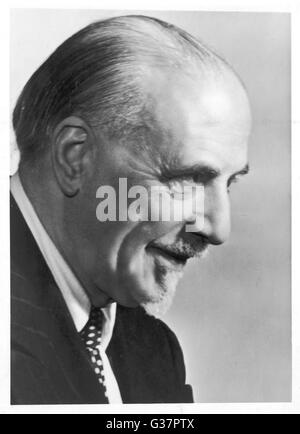 SIR THOMAS BEECHAM Stock Photo