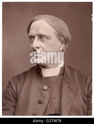 EDWARD WHITE BENSON  English prelate who became the  Archbishop of Canterbury in  1882      Date: 1829 - 1896 Stock Photo