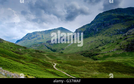 Landscape in Glencoe, Scotland Stock Photo