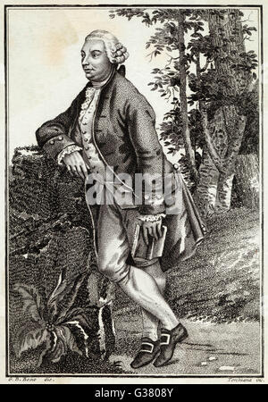 David Hume Scottish philosopher and historian Date: circa 1760s Stock ...