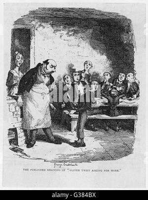 oliver twist asks for more Oliver Twist (1838) is Charles Dickens ...