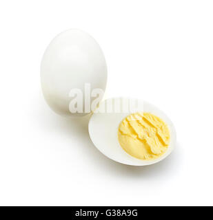 Hard boiled egg Stock Photo