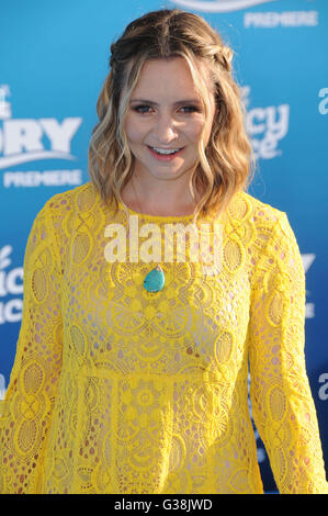 Hollywood, CA, USA. 8th June, 2016. 08 June 2016 - Hollywood. Beverly Mitchell. Arrivals for the World Premiere Of Disney-Pixar's ''Finding Dory'' held at the El Capitan Theater. Photo Credit: Birdie Thompson/AdMedia Credit:  Birdie Thompson/AdMedia/ZUMA Wire/Alamy Live News Stock Photo