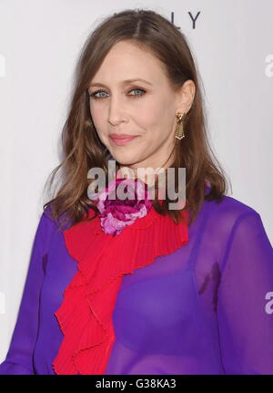 Hollywood, California. 7th June, 2016. HOLLYWOOD, CA - JUNE 07: Actress Vera Farmiga attends the premiere of 'The Conjuring 2' during the 2016 Los Angeles Film Festival at TCL Chinese Theatre IMAX on June 7, 2016 in Hollywood, California. | Verwendung weltweit © dpa/Alamy Live News Stock Photo