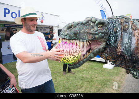 Wadebridge, Cornwall, UK. 9th June 2016. First day of a packed  Royal Cornwall show. Credit:  Simon Maycock/Alamy Live News Stock Photo