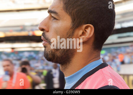 Philadelphia, PA USA. 9th June, 2016. Luis Suarez of Uruguay attends Copa America Centenario game against Venezuela. Venezuela won 1 - 0 Credit:  lev radin/Alamy Live News Stock Photo