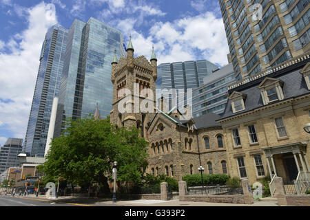 St Andrews Church, Simcoe Street, Toronto, Ontario, Canada Stock Photo