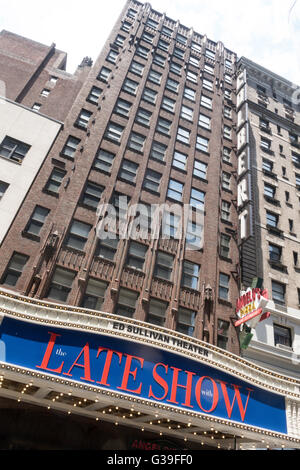 Ed Sullivan Theater, NYC Stock Photo