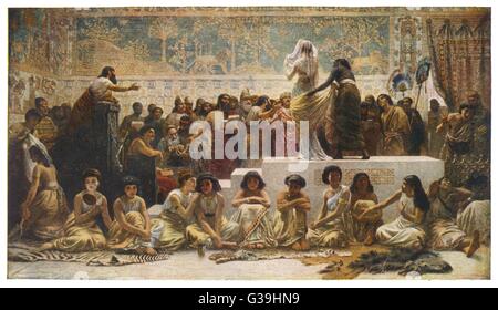 The Babylonian Marriage Market Stock Photo: 22760806 - Alamy