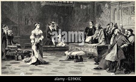 Trial of the Marriage of Henry VIII Henry VIII King of England Lord ...