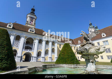 St. Florian monastery: patio, Austria, Oberösterreich, Upper Austria ...