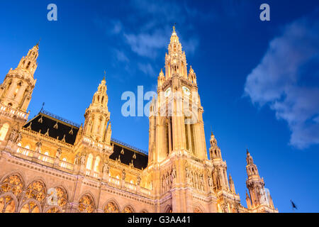 Town hall, Austria, Wien, 01., Wien, Vienna Stock Photo