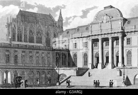 Paris, France - Palais de Justice. Stock Photo