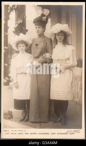 ARMS OF QUEEN ALEXANDRA Stock Photo - Alamy