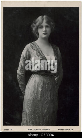 Gladys Cooper (1888-1971), English Actress, Early 20th Stock Photo - Alamy