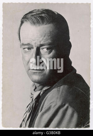 John Wayne (1907-1979) American film actor Stock Photo