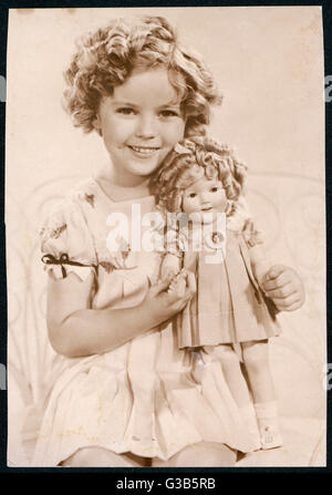 Shirley Temple Doll Stock Photo