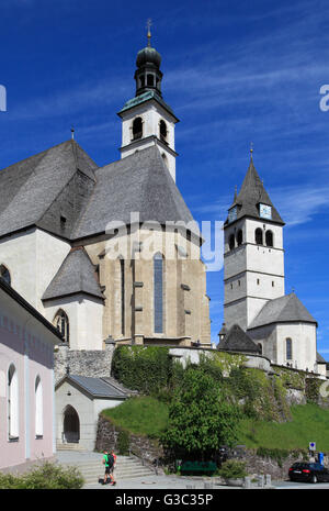 Austria, Tyrol, KitzbŸhel, Parish Church, Church of Our Lady, Stock Photo