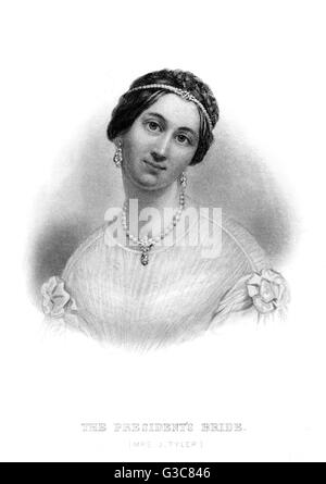 MRS TYLER wife of the President of the United States Date: CIRCA 1840 ...