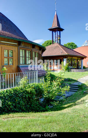 Narrenschopf, museum, health resort park, Bad Dürrheim, Baden-Württemberg, Germany, Europe Stock Photo