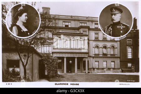 Clarence House, London - The Duke and Duchess of Connaught Stock Photo