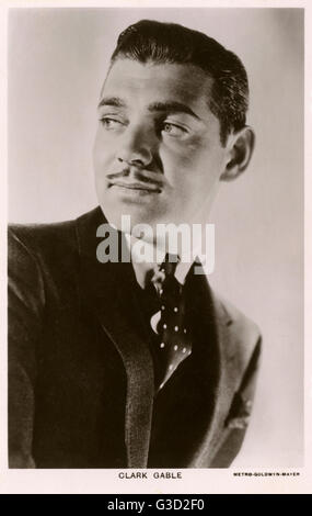 Clark Gable - American Actor Stock Photo