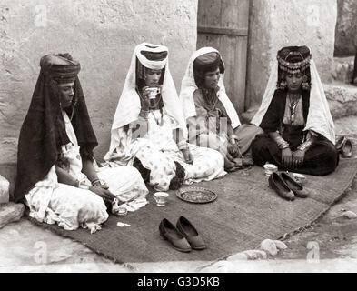 Ouled Nail women, Algeria, circa 1890 Stock Photo
