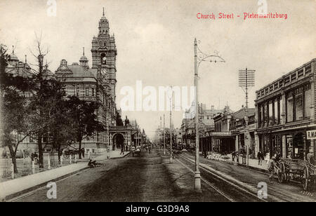 Church Street, Pietermaritzburg, Natal, South Africa Stock Photo