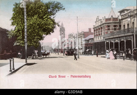 Church Street, Pietermaritzburg, Natal, South Africa Stock Photo