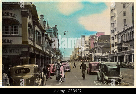 West Street, Durban, Natal Province, South Africa Stock Photo