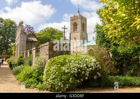 St Mary Magdalene, Church, Castle Ashby grounds, Northamptonshire. Stock Photo