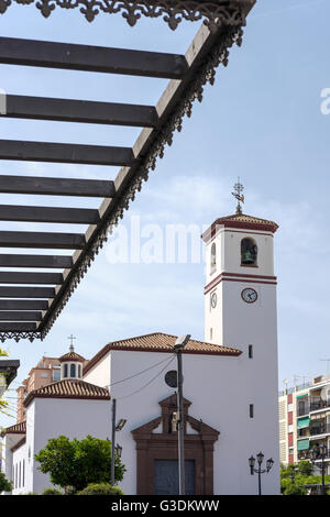 Church of Nuestra Senora del Rosario (Our Lady of the Rosary) in Fuengirola Stock Photo