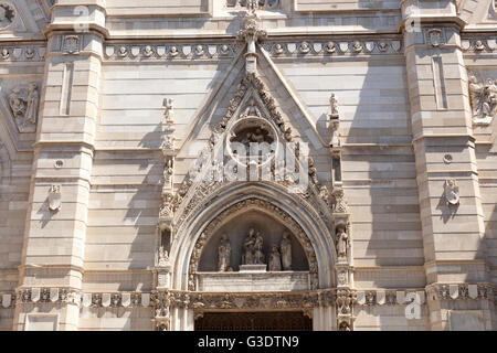 Naples Cathedral, Cattedrale Di San Gennaro, Via Duomo, Naples, Campania, Italy Stock Photo