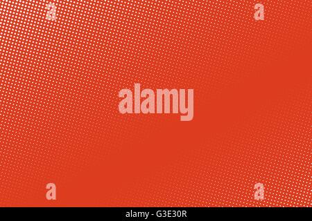 Abstract dotted background. White dots on red background. Vector illustration of abstract polka dots pattern for your design Stock Vector