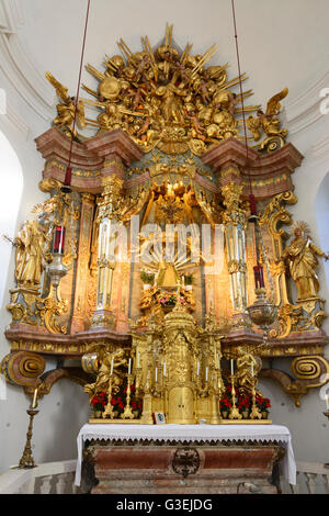 pilgrimage church Maria Schutz, Austria, Niederösterreich, Lower Austria, Wiener Alpen, Schottwien Stock Photo