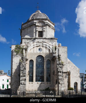 Cuba Havana Architecture Church Iglesia de San Francisco de Paula Siglo Stock Photo