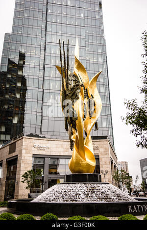 National Katyn Memorial, Alicianna Street & South President Street, Harbor East, Baltimore, MD Stock Photo