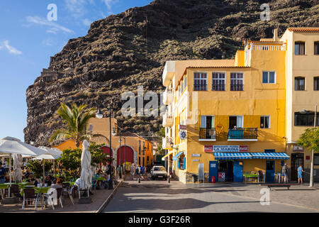 Promenade, Puerto de Tazacorte, La Palma, Canary Islands, Spain, Europe Stock Photo
